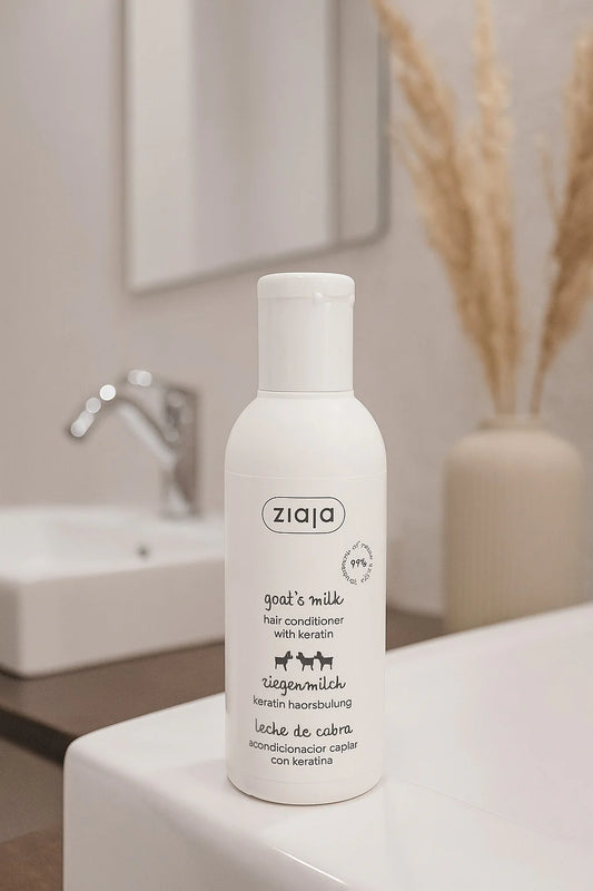 Après-Shampoing Réparateur à la Kératine et au Lait de Chèvre