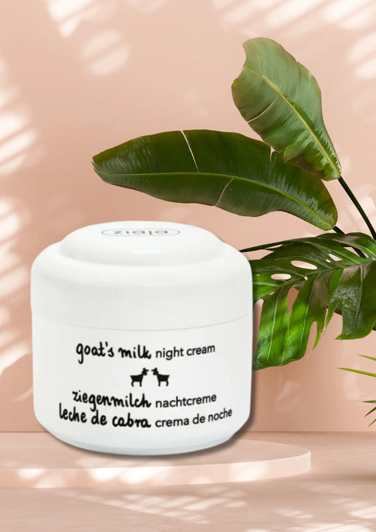 Crème de Nuit Anti-Âge au Lait de Chèvre