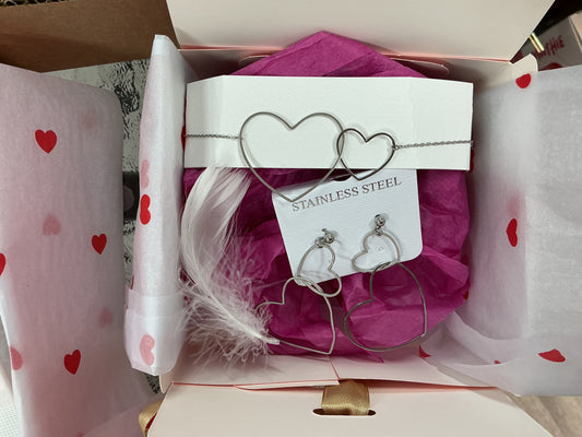 Nouveautés coffret bijoux couleur argent